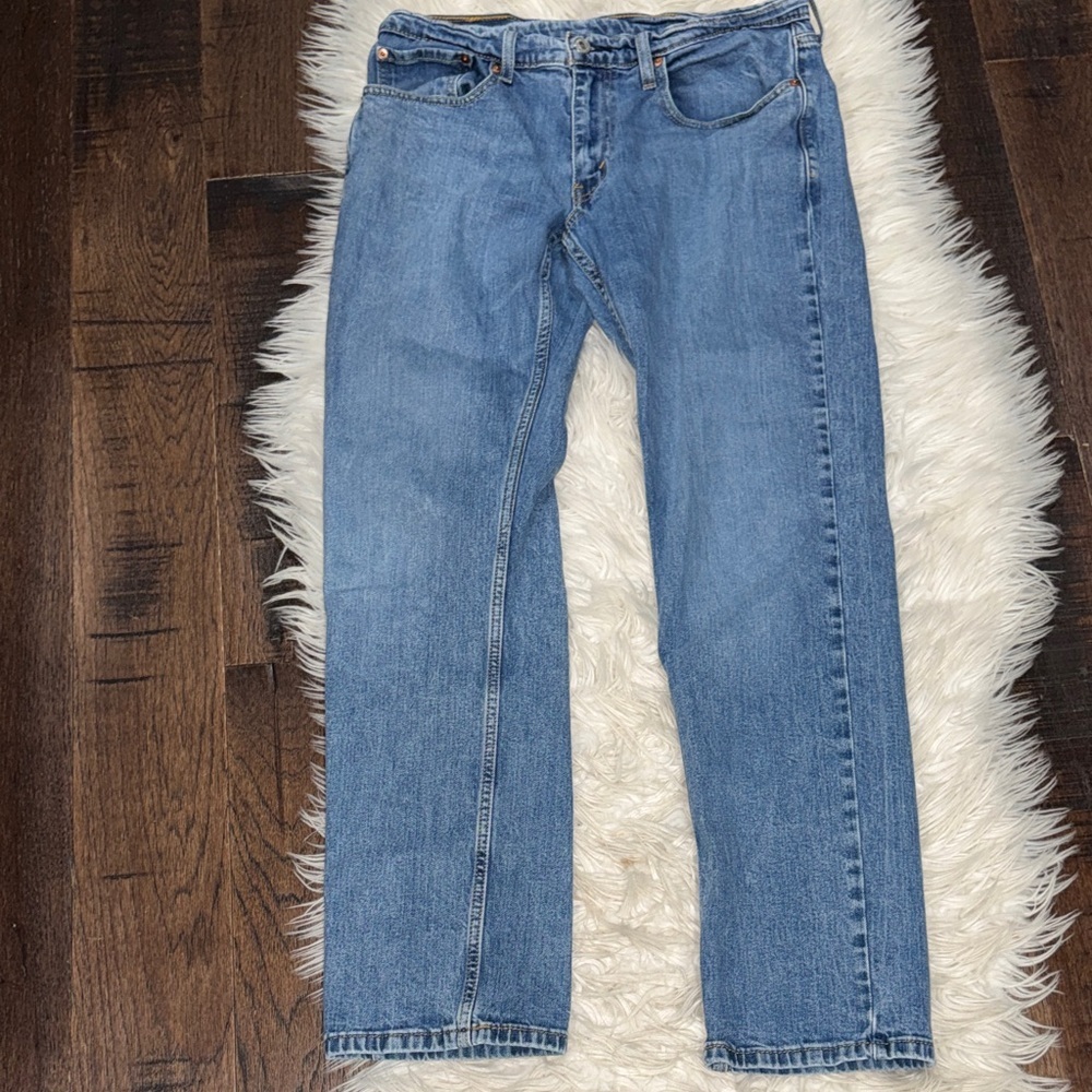 Men's Classic Straight Fit Jeans - Blue